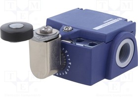 Фото 1/3 XCKT2118P16, Limit switch; lever R 33mm, plastic roller O19mm; NO + NC; 10A