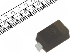 Фото 1/2 BAS7002VH6327XTSA1, Schottky Diodes & Rectifiers AF SCHOTTKY DIODES