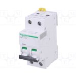 A9F93216, Circuit breaker; 230/400VAC; Inom: 16A; Poles: 2; Charact: B; 15kA