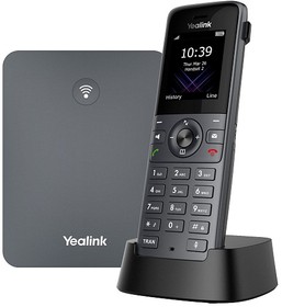 Фото 1/9 Телефон YEALINK DECT-трубка Yealink W73P DECT (база W70B+трубка W73H) до 10 SIP-аккаунтов, до 10 трубок на базу, до 20 одноврем. Вызовов