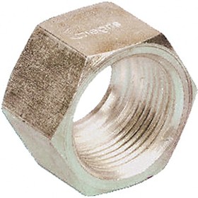 1810 16 00, Stainless Steel Pipe Fitting Hexagon Sleeve Nut Metric M22 x 1.5