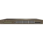 IP-COM G3328F Коммутатор управляемый, 28 портов, 24x1 Гбит/с, SFP 4x1 Гбит/с ...