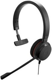 Фото 1/10 Гарнитура проводная Jabra EVOLVE 20 UC Mono / USB-A / (017007)