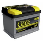 Аккумулятор GANZ EFB 60 А/ч обратная R+ 242x175x190 EN610 А