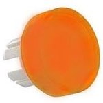Actuator lens; 22mm; 61; orange transparent; plastic; ø15.8mm