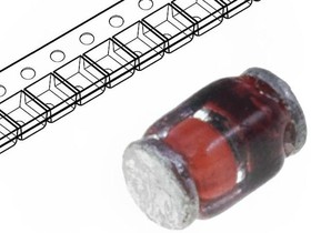 Фото 1/4 MCL4148-TR, Diodes - General Purpose, Power, Switching 100 Volt 350mA
