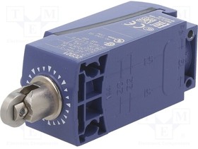 Фото 1/2 XCKD2102G11, Limit switch; metal roller O11,6mm; NO + NC; 10A; max.250VAC