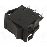 JWM22RAA, Rocker Switches 10A DPDT ON ON BLK