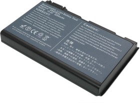 Аккумуляторная батарея для ноутбука Acer Extensa 5200 5600 TM 5300 5700 14.4V 5200mAh OEM черная