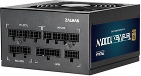 Фото 1/10 Блок питания Zalman ZM1200-TMX, 1200W, ATX12V v2.52, APFC, 12cm Fan, 80+ Gold, Full Modular, Retail