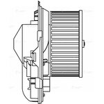 LFH1802, Вентилятор салона