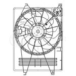 LFK08S5, Э/вентилятор охл. для а/м Hyundai ix35 (10-)/KIA Sportage III (10-) (с ...