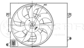Фото 1/6 LFK 08Y5, LFK 08Y5_вентилятор охлаждения! с кожухом и резист.\ Hyundai ix35 10 , KIA Sportage III 10