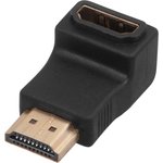 17-6805, Переходник штекер HDMI - гнездо HDMI, угловой