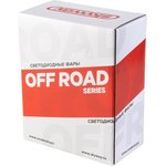 S08401009, Фара светодиодная OFF ROAD 107*107(126)*45мм квадратная 12V/24V 27W ...