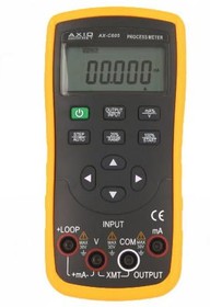 AX-C605, Измеритель: калибратор, шлейф, ВDC: 0-28В, I DC: 0-22мА, 0-50°C