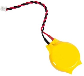 CR2032 для BIOS, Батарейка с коннектором 1.25мм, 10см провод, GoPower | купить в розницу и оптом