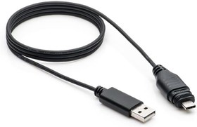UC20ML-NAML-QA002, USB Cables / IEEE 1394 Cables End1 USB Type-C IPx8 End 2 USB A 3.0 Plu