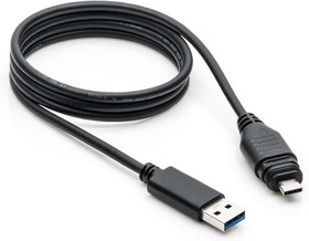 Фото 1/2 UC30ML-NAML-QB001, USB Cables / IEEE 1394 Cables USB TYPE C TO USB 3 Type A Plug
