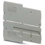 3244575, Terminal Block Tools & Accessories PTIO End Cover Gray 74.4mm