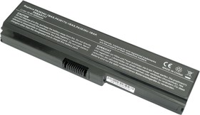 Фото 1/3 Аккумуляторная батарея для ноутбука Toshiba Satellite L750 (PA3634U-1BAS) 5200mAh OEM черная