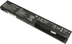Фото 1/3 Аккумуляторная батарея для ноутбука Asus X401 (A32-X401) 5200mAh OEM черная