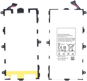 Фото 1/2 Аккумуляторная батарея T4000E для Samsung Galaxy Tab3 70 3.7V 14.8Wh