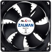 Фото 1/7 Вентилятор для корпуса ZALMAN ZM-F1 PLUS (SF), 80x80x25mm, 3-PIN, 2000 RPM, 20-23DBA, LONG LIFE BEARING
