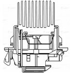 LFR0977, Резистор вентилятора отопителя Лада Vesta (15-)/Renault Logan II (12-) ...