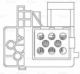 Фото 1/7 LFR 0978, Резистор э/вент. охл.