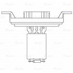 LFR 1850, Резистор отопителя VAG Transporter (T5) 03-, Touareg 02- (manual A/C) Luzar