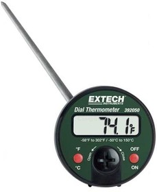 Фото 1/2 392050, Environmental Test Equipment Thermometer, Stem 2" Digital Dial, C/F