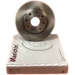 NKK-3190-DS, Диск тормозной передний, вентилируемый, перфорированный (комплект ...