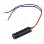 DC650-0.4-3-8X25, Module: laser; 0.4mW; red; dot; 650nm; 2.7?3.3VDC; 10?30mA