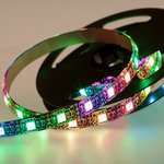 141-387, Лента светодиодная 5В, SMD5050, 4,8Вт/м, 60 LED/м, RGB, 10мм, 1м ...