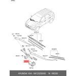 981202S000, Механизм стеклоочистителя Hyundai: ix35 07-