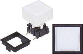 1KS1116-2K09, Transparent Tactile Switch Cap for 5G Series, 1KS1116-2K09
