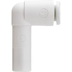KQ2L08-10A, KQ2 Series Elbow Tube-toTube Adaptor, Push In 8 mm to Push In 10 mm ...