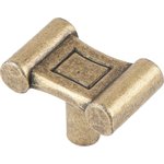 Ручка-кнопка античная бронза RK-057 OAB