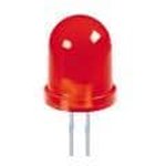 WP813ID, Standard LEDs - Through Hole 10MM RED DIFFUSED