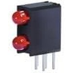 WP934MD/2LID, LED Circuit Board Indicators 3mm 617nm Bi-lvl LED INDICATOR