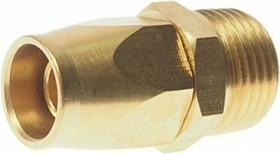 Соединитель резьбовой 1/2 с зажимом для шланга 10х14 мм RF-B1410/4(15062)