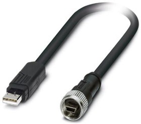 1420171, Cable, Male USB A to Female Mini USB B Cable, 2m