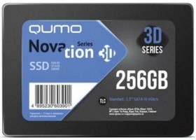 Фото 1/5 QUMO SSD 256GB Novation TLC Q3DT-256GSCY {SATA3.0}