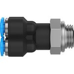 QSQ-G1/8-6, QSQ Series Double Y Threaded-to Tube Adaptor ...