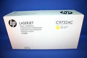 Фото 1/5 C9732AC, Контрактный картридж HP 645A лазерный желтый (12000 стр)