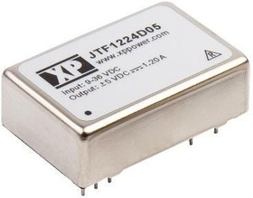 JTF0824S15, Isolated DC/DC Converters - Through Hole DC-DC CONVERTER, 8W, 4:1 I/P