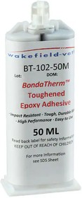 BT-102-50M, Chemicals BondaTherm Series Toughened, Flexible Adhesive System, 50ml Dual Cartridge