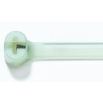 7TAG009590R0004 TYH24M, Cable Ties, 139.7mm x 3.56 mm, Green Polyamide 6.6, Pk-1000