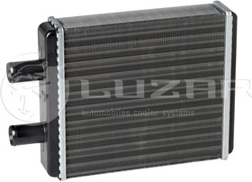 LRh0325, Радиатор печки ЛиАЗ 5256, НефАЗ 5299 (короткий, 25мм)